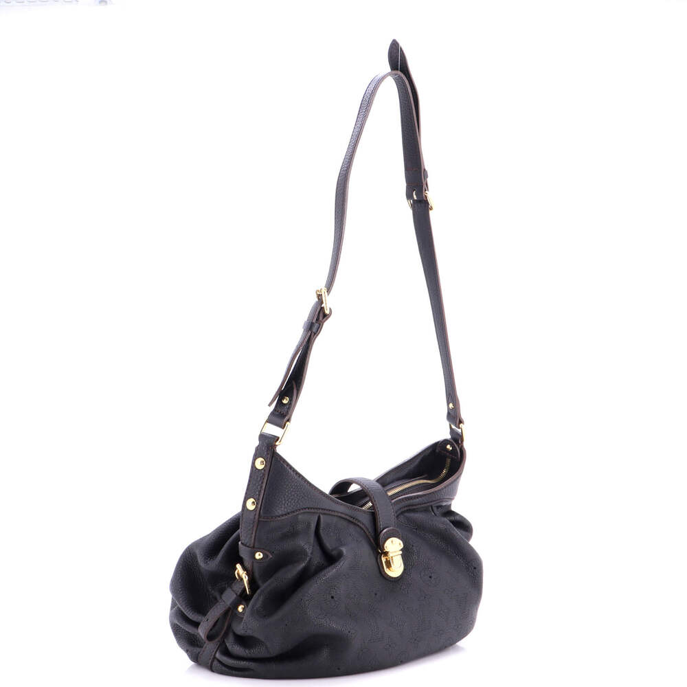 Louis Vuitton L Hobo Mahina Leather #240176L14B - Picture 2 of 8